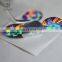 Beautiful Silver Circle Authentic Hologram Sticker on Packaging