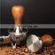 OEM stainless steel coffee tamper hand press