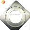 Customized Square Shape Galvanized Ring Metal End Cover For Industrial Filters