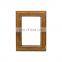 Good wood grain transfer broken bridge aluminum alloy casement window