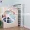 Manufacturer short rail Portable coat clothes dryer rack on wheels