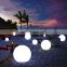 mushroom glowing Waterproof Outdoor Garden Landscape decoration Round Color Changing Solar Led Ball stone light