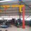 Slewing cantilever arm jib crane light lifting equipment A3 chain hoist