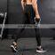 Men 2 In 1 Piece Fitness Compression Pockets Pants Custom Sports Gym Leggings With Shorts