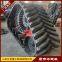 Retrofitting of large harvesters with anti sinking track chassis and anti slip measures