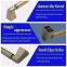 Nickel Plated Ripple Kitchen Handles Drawer Pulls T Bar Zinc Alloy Cabinet Hardware Handles