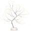 Tabletop LED Tree String Light Copper Wire Tree Lights DIY Artificial Light Tree Lamp Decor Gift Home Wedding Festival Holiday
