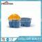 Muffin Tops Silicone Blue Jean 4 Cup Cake Molds New in Box
