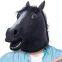 Horse Head Mask Halloween Carnival Animal Theme Party Cosplay Brown Black White Horses Full Head Latex Masks