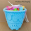Large Outdoor Summer Beach Toys for Kids Shovel and Bucket Sand Castle Dig Tools for Boys and Girls Seaside Play