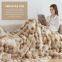 Heavy Luxury Thickened No Shedding Rabbit Faux Fur Blanket for Winter Beds Bubble Blankets Weighted Throw Blanket