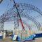 Gas station canopy steel structure installation design