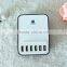 New design usb mobile charger with 6 ports