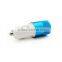 Electric Custom Mini USB Car Charger 2 Port For Iphone Cell Phone