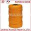 Twisted Fluorescent Orange nylon Construction Line