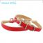 Wholesale Cheap Plain Soft Leather Pet Collar For Dogs and Cats