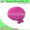 Silicone rubber squeeze coin purse/woman handbag
