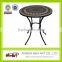 Metal mosaic garden outdoor furniture patio furniture set 1 pcs table +2 pcs chairs