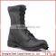 New Hot Weather Genuine Leather Black military Boots/Men's 8" Insulated Waterproof Logger Boot