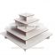 Pyramid style cardboard cupcake display stand