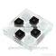 High Quality Clear Acrylic Coasters,coffee Cup Mats,drink Coasters