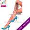 lady new sexy tattoo printing tights with feather design