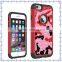 Combo diamond case for iphone , wholesale phone cover for iphone 6s