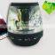 New arrivel 2015 TF card slot and Hand-free Calls support Liquid mini Bluetooth speaker with LED light