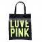 Custom logo printing 100% cotton or canvas fabric tote bag