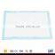 Embossing surface high quality underpad/nursing pad/bed pad