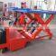 electric heavy duty 2.5 m pallet scissor lift platform truck