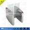 slide gate turnstile with stainless steel surface