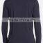 Comfortable Cotton Long Sleeves V-neck Men's Tee