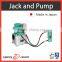 Reliable electric motor with hydraulic pump jack and pump combinations for industrial use