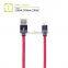 MFi 8 Pin Leather Braided Cable With Data Transmission and Charging