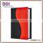 durable leather menu book metal corners menu cover genuine leather folders