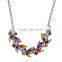 Best gift for women environmental zinc alloy rhinestone jewelry set in latest design