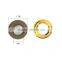 Wholesale nickel free small brass round metal eyelet metal shoe eyelet black