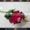 wholesale short stem red velvet rose flower