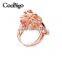 Fashion Jewelry Zinc Alloy Cat-eye Stone Ring Ladies Wedding Engagement Party Show Gift Dresses Apparel Promotion Accessories