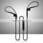 newest plastic Cheap price blutooth 4.1 version earbuds with 80mah rechargeable battery with Remote and Mic for all Smartphone