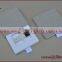 Fabric Linen USB Gift Boxes Wedding Packaging USB Box