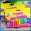 2016 round shape jumbo wax crayons into paper box
