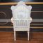 2016 modern design commercial furniture wooden grain stacking dining chair antique hand carved furniture