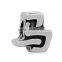 Wholesale Chinese 12 Zodiac Animal Chinese Characters Beads Stainless Steel Big Hole European Charm Beads SEB-LG539