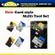 CALIBRE Promotion gift Card style mini torch Multi Tool with nail file and magnifier