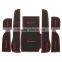 China gold supplier car tank mat for Honda Accord8 2008-2013 8pcs/set