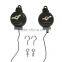 Heavy duty hydroponic plant hanger, hydroponic growing systems, metal rope ratchet