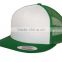 Wholesale Blank Snapback Hat Mesh Caps Trucker Hat Custom Mesh Hat , Custom Trucker Hat