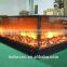 2 sided designer coffee table electric fireplac
